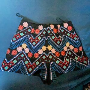 Embroidered Two Piece Set